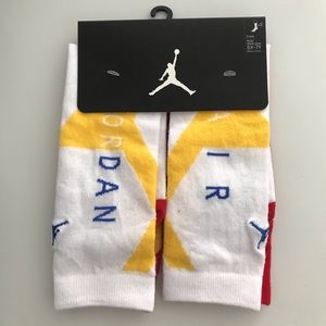 Air Jordan retro socks 2 pack Sz 5y-7y new